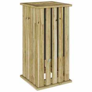 Skrzynki na rośliny Brązowy 33 x 33 x 65 cm 932730 Skrzynki na rośliny Brązowy 33 x 33 x 65 cm 932730