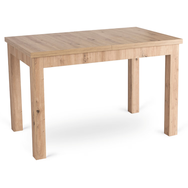 SKUBI – Stylowy Stół Rozkładany 120-160 Dąb Artisan | Loft, Salon, Jadalnia 1032143