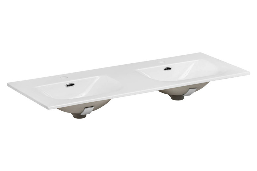 SKY 120D - 8099 umywalka meblowa podwójna 121 x 46 cm 568765