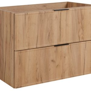 Slim szafka łazienkowa 80 dąb craft złoty 650305