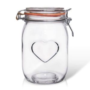 Słoik patentowy z klipsem szklany 1 l 176491 Słoik patentowy z klipsem szklany 1 l 176491