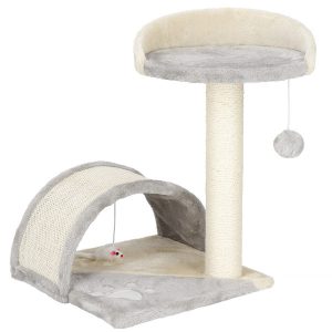 Słupek do drapania dla kota sizal drapak 2 poziomy 47 cm 736938 Słupek do drapania dla kota sizal drapak 2 poziomy 47 cm 736938