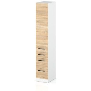 Słupek kuchenny 30cm 3 szuflady s30s3 spremium dąb sonoma 373855 Słupek kuchenny 30cm 3 szuflady s30s3 spremium dąb sonoma 373855