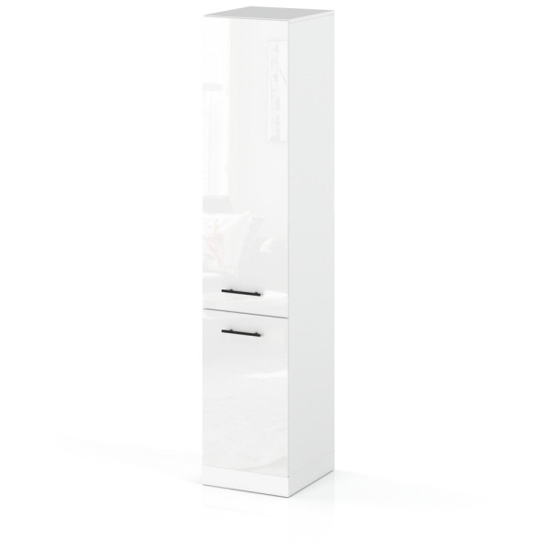 Słupek kuchenny 40cm szafka s40 spremium biały połysk 374379