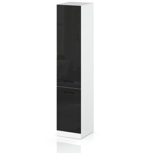 Słupek kuchenny 40cm szafka s40 spremium czarny połysk 374367 Słupek kuchenny 40cm szafka s40 spremium czarny połysk 374367