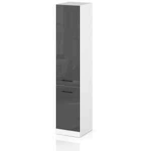 Słupek kuchenny 40cm szafka s40 spremium szary połysk 374380 Słupek kuchenny 40cm szafka s40 spremium szary połysk 374380