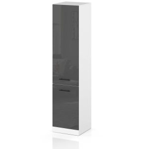 Słupek kuchenny 50cm szafka s50 spremium szary połysk 374369 Słupek kuchenny 50cm szafka s50 spremium szary połysk 374369