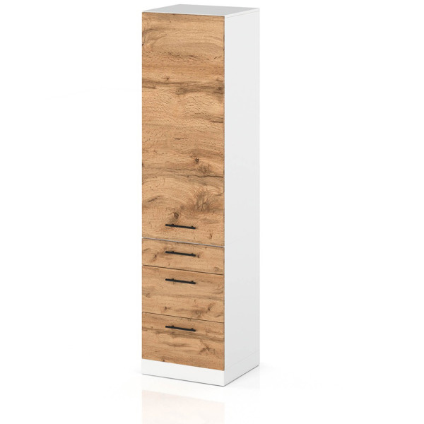 Słupek kuchenny 60cm 3 szuflady s60s3 spremium dąb wotan 374182
