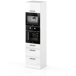 Słupek kuchenny 60cm piekarnik s60ms3 spremium biały połysk 373890 Słupek kuchenny 60cm piekarnik s60ms3 spremium biały połysk 373890