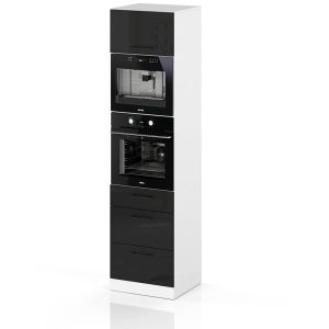 Słupek kuchenny 60cm piekarnik s60ms3 spremium czarny połysk 373991 Słupek kuchenny 60cm piekarnik s60ms3 spremium czarny połysk 373991