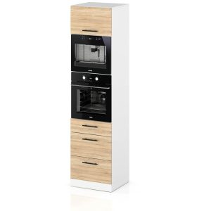 Słupek kuchenny 60cm piekarnik s60ms3 spremium dąb sonoma 373985 Słupek kuchenny 60cm piekarnik s60ms3 spremium dąb sonoma 373985