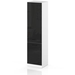 Słupek kuchenny 60cm szafka s60 spremium czarny połysk 374125 Słupek kuchenny 60cm szafka s60 spremium czarny połysk 374125
