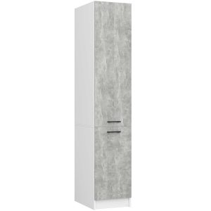 Słupek kuchenny OLIWIA Biały, Beton 40x57x205 cm 303047 Słupek kuchenny OLIWIA Biały, Beton 40x57x205 cm 303047