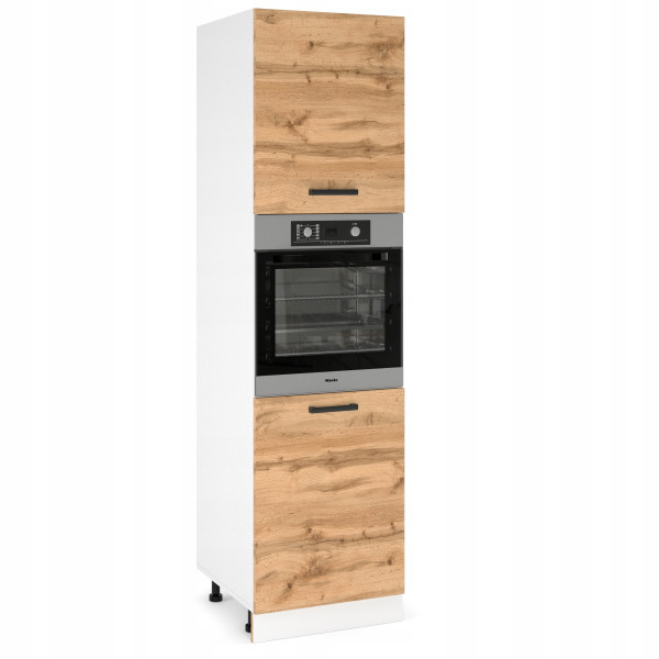 Słupek Kuchenny pod Piekarnik 60cm Szafka Wysoka 210cm Dąb Wotan 520542