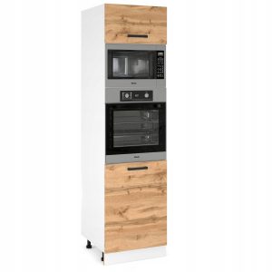 Słupek Kuchenny pod Piekarnik i Mikrofale 60cm 210cm Dąb Wotan 819720 Słupek Kuchenny pod Piekarnik i Mikrofale 60cm 210cm Dąb Wotan 819720