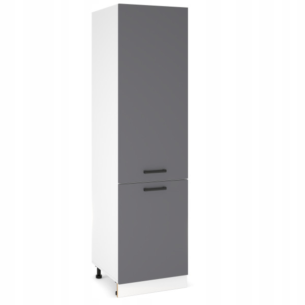 Słupek Kuchenny pod Zabudowę Lodówki 60cm AGD 210cm Antracyt 819724
