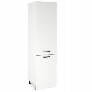Słupek Kuchenny pod Zabudowę Lodówki 60cm AGD 210cm Biały Mat 815934 Słupek Kuchenny pod Zabudowę Lodówki 60cm AGD 210cm Biały Mat 815934