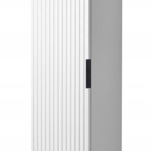 Słupek Łazienkowa 136 cm BIAŁA Wisząca RYFLE Półki MDF FLOW 328404 Słupek Łazienkowa 136 cm BIAŁA Wisząca RYFLE Półki MDF FLOW 328404