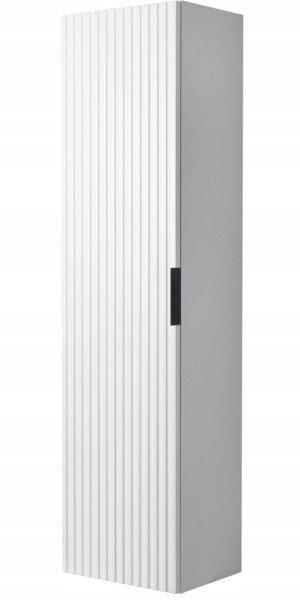 Słupek Łazienkowa 136 cm BIAŁA Wisząca RYFLE Półki MDF FLOW 328404