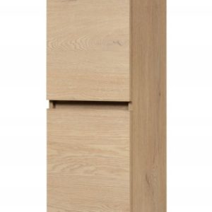Słupek Łazienkowy 136 cm Dąb Jasny Wysoki Wiszący 2D SIMPLE 395334 Słupek Łazienkowy 136 cm Dąb Jasny Wysoki Wiszący 2D SIMPLE 395334