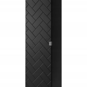 Słupek Łazienkowy 136 cm MADIS CZARNY Półki Uchwyt Silver 259838 Słupek Łazienkowy 136 cm MADIS CZARNY Półki Uchwyt Silver 259838