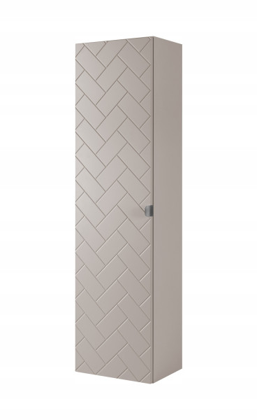 Słupek Łazienkowy 136 cm MADIS KASZMIR Półki Uchwyt Silver 259839