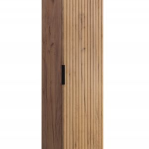 Słupek Łazienkowy 136 cm RYFLE Wiszący FRONT Dąb ZŁOTY Półki 230715 Słupek Łazienkowy 136 cm RYFLE Wiszący FRONT Dąb ZŁOTY Półki 230715