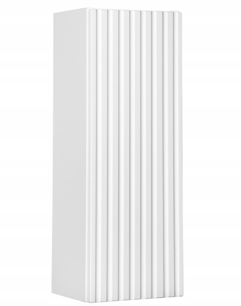 Słupek Łazienkowy 20 cm BIAŁY WISZĄCY RYFLE 1D NOVA WHITE 261780
