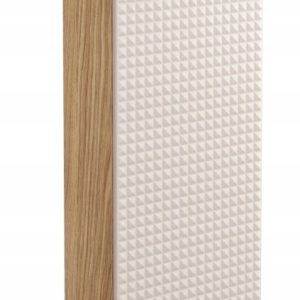 Słupek Łazienkowy 35 cm BEŻOWY DĄB Drzwi Front MDF 3D LUXOR 290592 Słupek Łazienkowy 35 cm BEŻOWY DĄB Drzwi Front MDF 3D LUXOR 290592