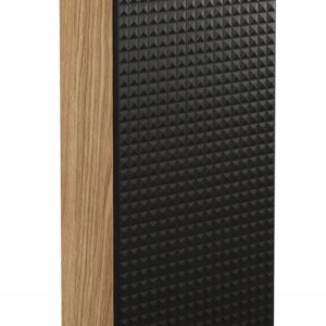 Słupek Łazienkowy 35 cm CZARNY DĄB Drzwi FRONT MDF 3D LUXOR 290595 Słupek Łazienkowy 35 cm CZARNY DĄB Drzwi FRONT MDF 3D LUXOR 290595