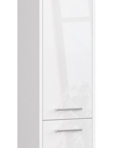 Słupek łazienkowy FIN Biała, Biała Połysk 30x30x140 cm 303694 Słupek łazienkowy FIN Biała, Biała Połysk 30x30x140 cm 303694