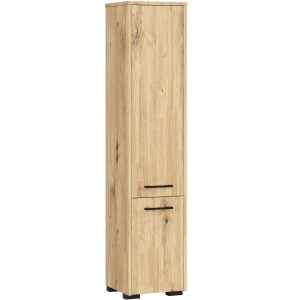 Słupek łazienkowy FIN Dąb Artisan 30x30x140 cm 608783 Słupek łazienkowy FIN Dąb Artisan 30x30x140 cm 608783