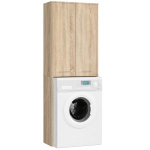 Słupek łazienkowy FIN do zabudowy pralki Dąb Sonoma 64 cm 301798 Słupek łazienkowy FIN do zabudowy pralki Dąb Sonoma 64 cm 301798