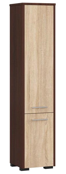 Słupek łazienkowy FIN Wenge, Dąb Sonoma 30x30x140 cm 303711