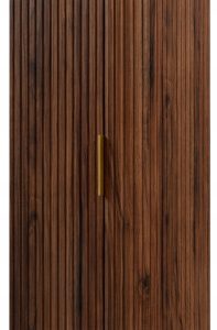 Słupek łazienkowy GLAMOUR 139 cm dąb orzech ryflowany wiszący 1 drzwi 786076 Słupek łazienkowy GLAMOUR 139 cm dąb orzech ryflowany wiszący 1 drzwi 786076