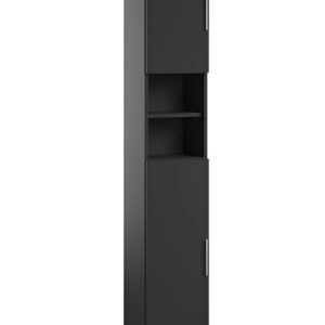 Słupek Łazienkowy Melody Czarny Mat Do Łazienki 190 cm 337550 Słupek Łazienkowy Melody Czarny Mat Do Łazienki 190 cm 337550