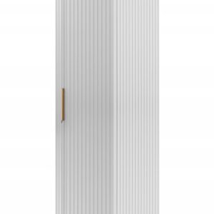 Słupek Łazienkowy Szafka Łazienkowa Wisząca 139 Cm Biały Ryflowane Fronty 1051033 Słupek Łazienkowy Szafka Łazienkowa Wisząca 139 Cm Biały Ryflowane Fronty 1051033