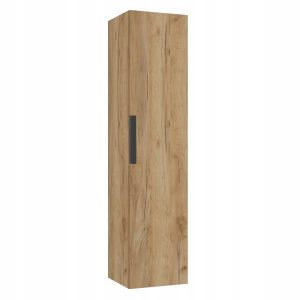 Słupek Łazienkowy Szafka Regał Wiszący Dąb Craft Złoty 33 x 140 x 33 cm 990369 Słupek Łazienkowy Szafka Regał Wiszący Dąb Craft Złoty 33 x 140 x 33 cm 990369