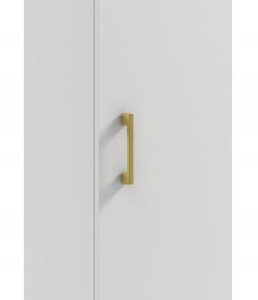 Słupek łazienkowy wiszący LUNA 110 biały/GOLD 575857