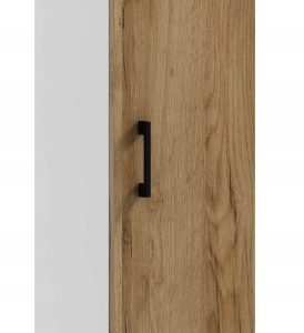 Słupek łazienkowy wiszący LUNA 110 dąb craft złoty/biały 575856