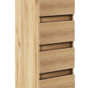 Słupek Megan 4S Dąb Craft Złoty 32X37X84 Cm 940156