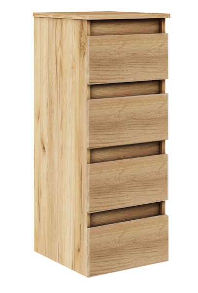 Słupek Megan 4S Dąb Craft Złoty 32X37X84 Cm 940156