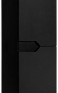 Słupek MODERN 35×136 cm czarny MDF frezowane uchwyty wiszący 808806 Słupek MODERN 35×136 cm czarny MDF frezowane uchwyty wiszący 808806