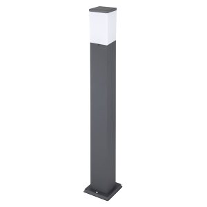 Słupek ogrodowy Herri 80 cm stalowy szary 198942