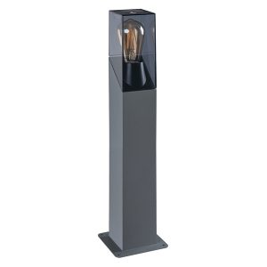 Słupek ogrodowy Laven aluminiowy 80 cm szary 56404 Słupek ogrodowy Laven aluminiowy 80 cm szary 56404