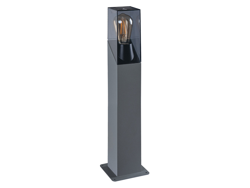 Słupek ogrodowy Laven aluminiowy 80 cm szary 56404