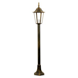 Słupek ogrodowy Liguria 100 cm aluminiowy patynowy 206421 Słupek ogrodowy Liguria 100 cm aluminiowy patynowy 206421