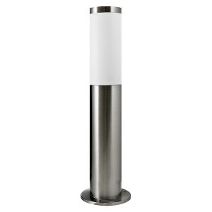 Słupek ogrodowy Livia 45 cm stalowy biało-srebrny 206428 Słupek ogrodowy Livia 45 cm stalowy biało-srebrny 206428