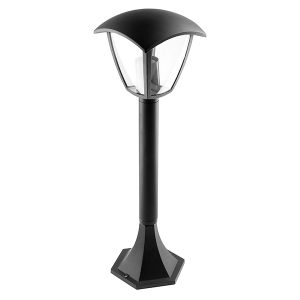 Słupek ogrodowy Marina aluminiowy 100 cm czarny 34088 Słupek ogrodowy Marina aluminiowy 100 cm czarny 34088