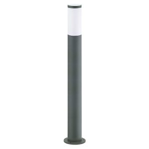 Słupek ogrodowy Oslo 100 cm stalowy szary 205244 Słupek ogrodowy Oslo 100 cm stalowy szary 205244